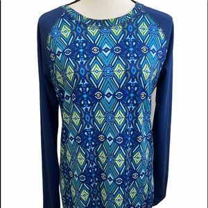 Reel legends keep it cool long sleeve medium top pattern.